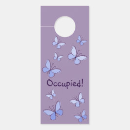Nio lila Blue Butterflies Lavender Grey