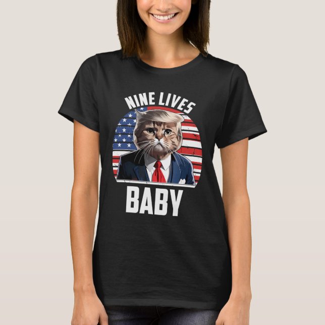 Nio liv Ba  T Shirt (Framsida)