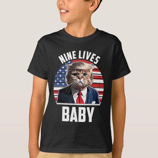 Nio liv Ba  T Shirt (Framsida)