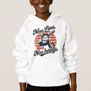 Nio liv nio inningar basebollkatt t shirt