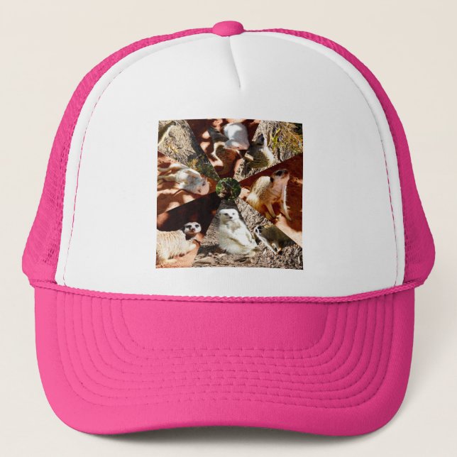 nio Meerkat Triangles, Truckers Hat Keps (Framsida)