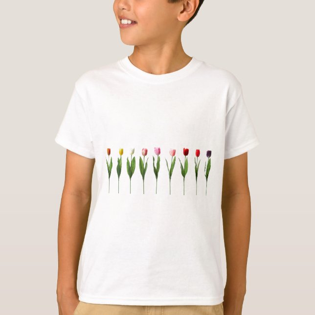 NIO NÄTT TULPAN T-SHIRT (Framsida)