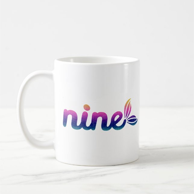Nio ord kaffemugg (Vänster)