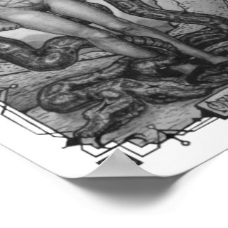 Nio Pentacles (Sm) av R. Mahoney Poster