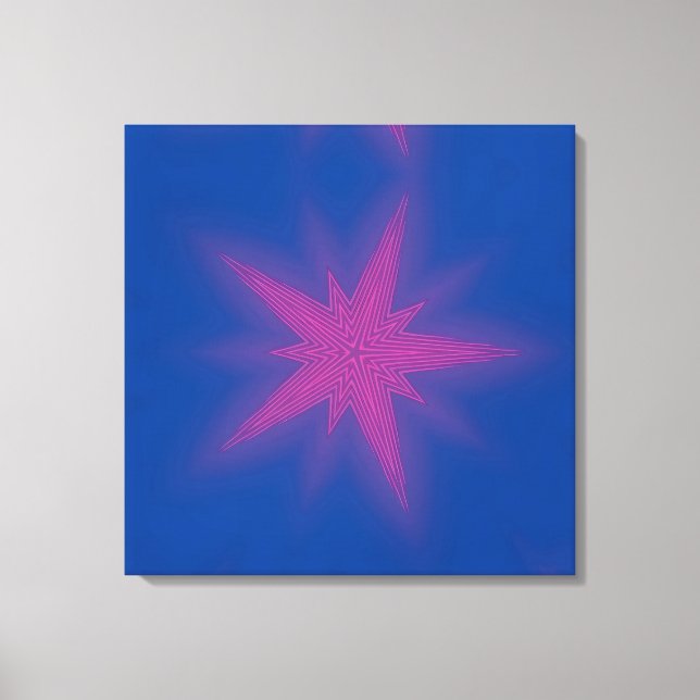 Nio stjärnor - Ken Gage Art Canvastryck (Framsida)