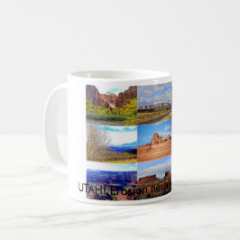 Nio Utah landskap symboler Kaffemugg