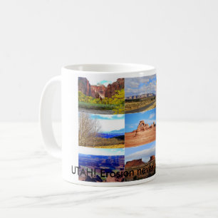 Nio Utah landskap symboler Kaffemugg