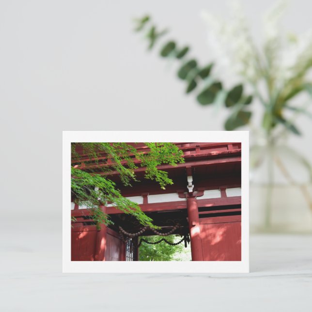 Niomon-porten, Hondoji-templet, Japan Vykort (Stående Fram)
