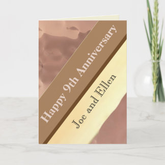 Nionde Bröllop-årsdagen, Willow och koppar Kort