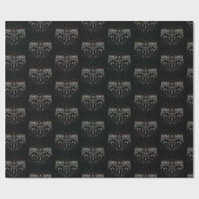 Nionde dagen av julklappning Papprare Presentpapper (Platt)