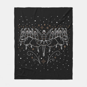 Nionde dagen av Throw Blanket-julen i Ull Fleecefilt