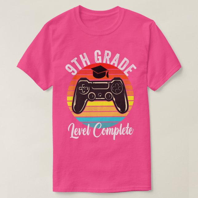 Nionde Klass-Studenten - fullständig videokamera 2 T Shirt (Design framsida)