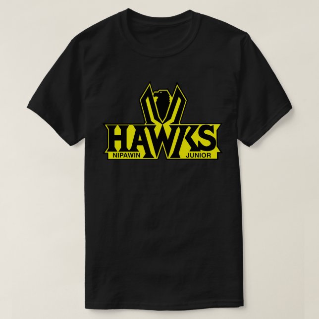 Nipawin Hawks T Shirt (Design framsida)
