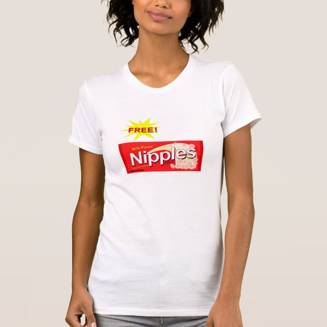 Nippelgodis T-shirt (Framsida)
