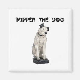 Nipper, RCA-Hund Namnteckning Magnet