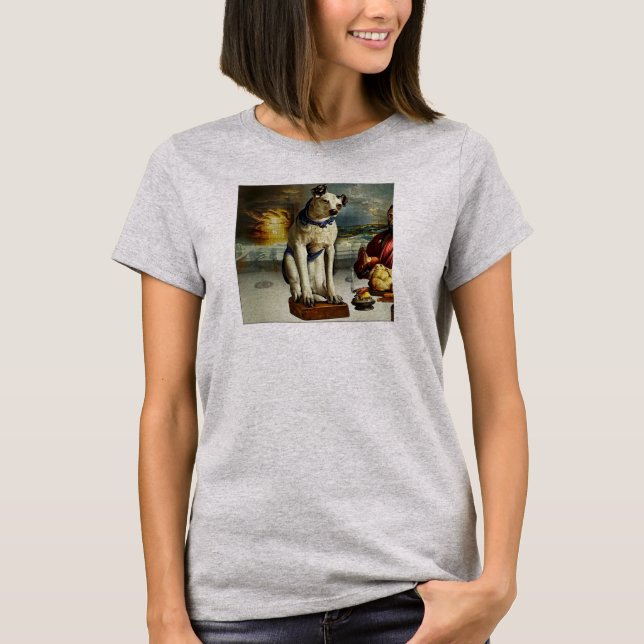 Nipper, RCA-Hund sista leverantör T Shirt (Framsida)