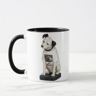 Nipper RCA Victor Hund Wearing Nipper Mugg