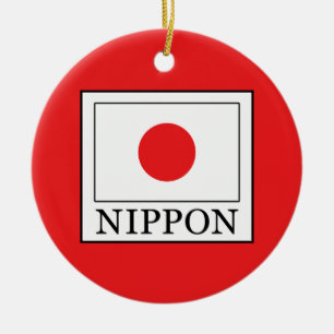 Nippon Julgransprydnad Keramik