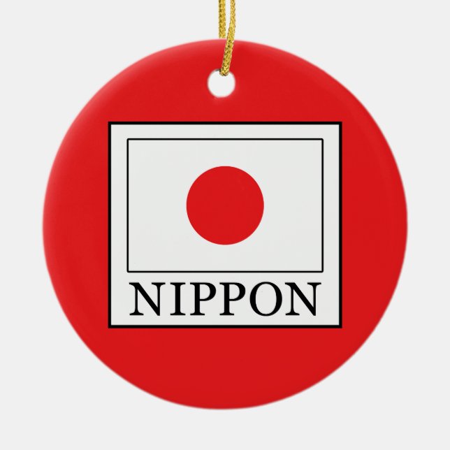 Nippon Julgransprydnad Keramik (Framsidan)