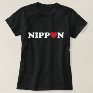 Nippon Kärlek Heart T-Shirt