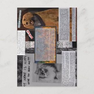 Nippy & Rusty vykort: "Konststrejk!"; Boludez Vykort