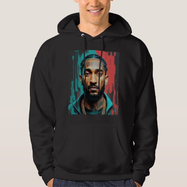 Nipsey Hu$$le Hoodie (Framsida)