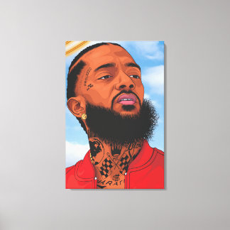 nipsey hussle canvastryck