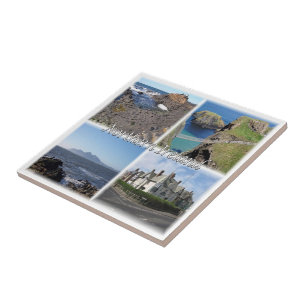 NIR007 NORDIRLAND, Mosaic Kakelplatta