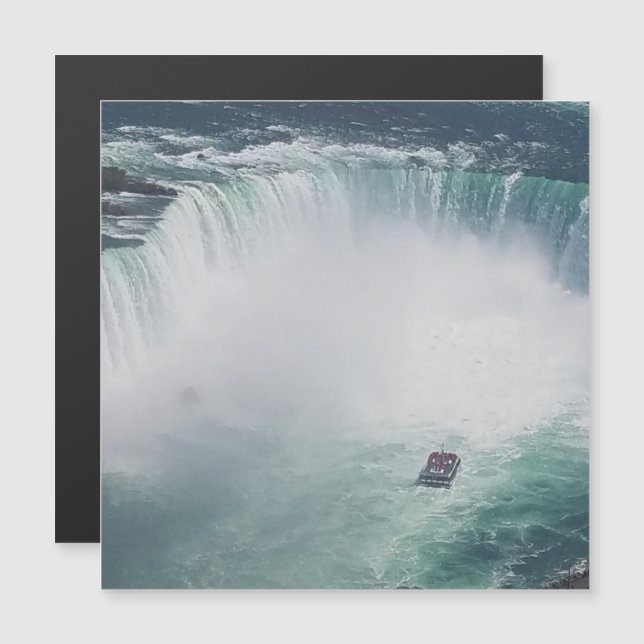 Niraga Falla Magnetisk Inbjudningskort (Fram/baksida)