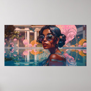 Niravi simmar i paradiset poster