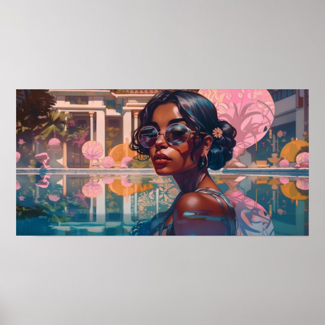 Niravi simmar i paradiset poster (Framsidan)