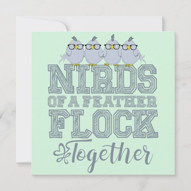 Nirds of a Feather Kort (Framsida)