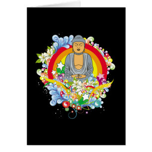 Nirvana Buddha Hälsningskort