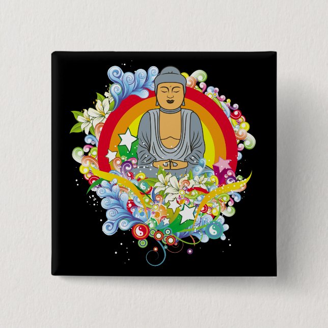 Nirvana Buddha Knapp (Framsida)