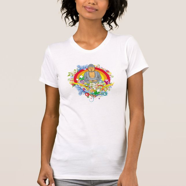 Nirvana Buddha Tee Shirt (Framsida)