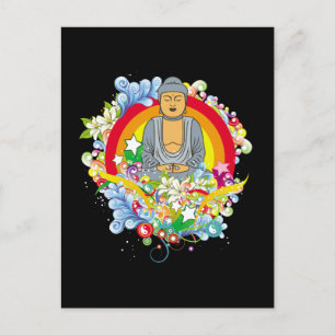 Nirvana Buddha Vykort