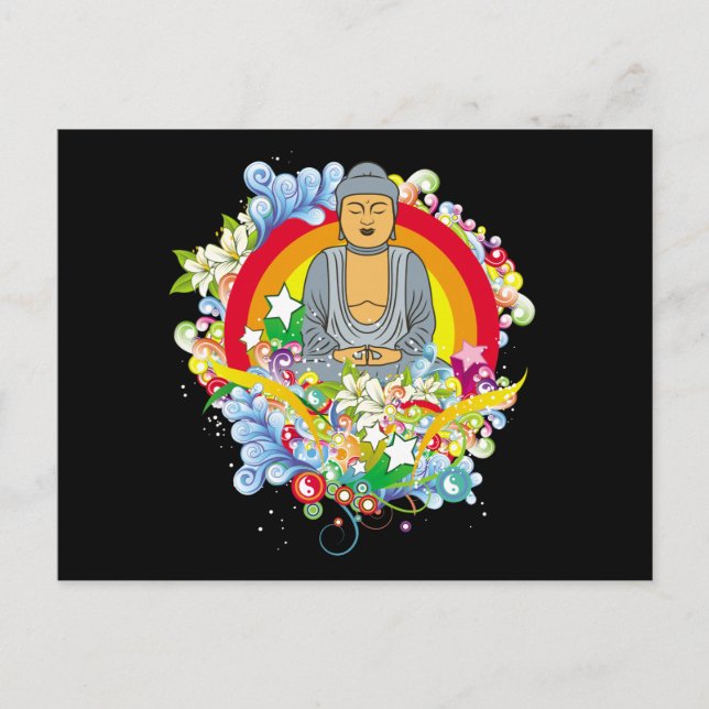 Nirvana Buddha Vykort (Framsida)