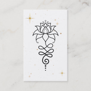 *~* Nirvana Buddhist Helig Geometry Lotus Cosmic Visitkort