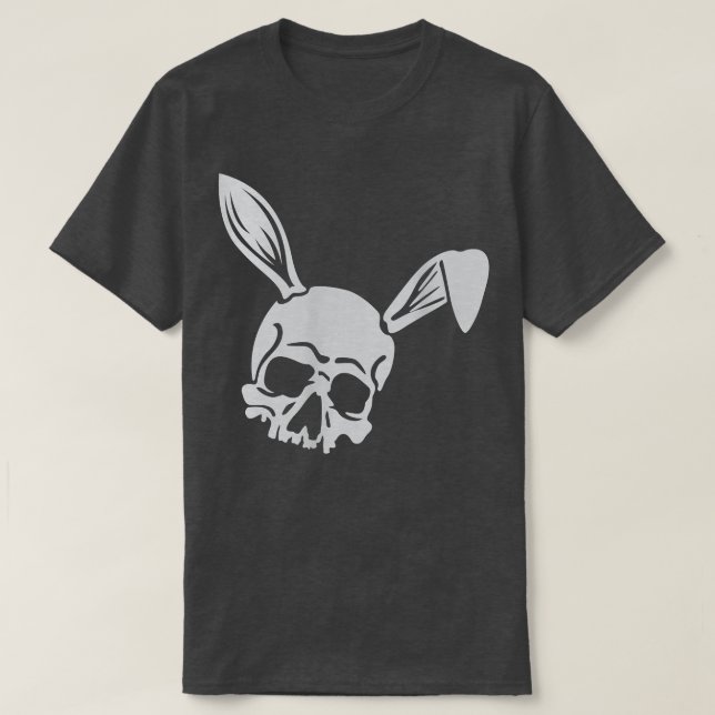 nirvana bunny Skeleton t-shirt T-Shirt (Design framsida)