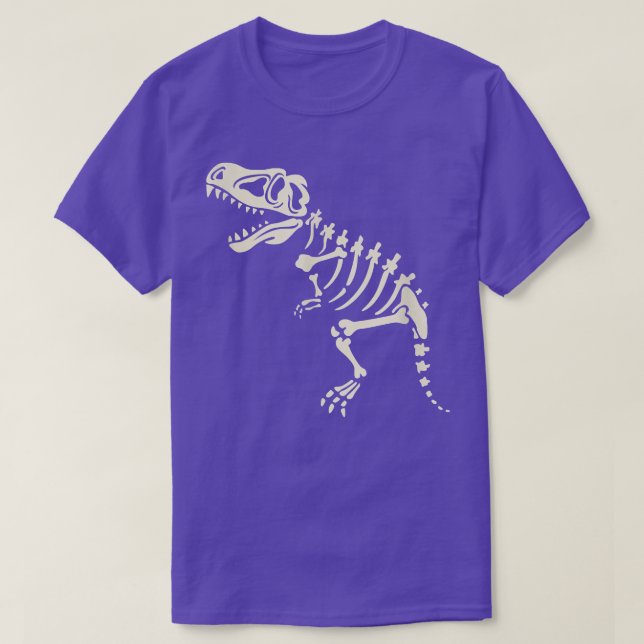 nirvana Dinosaur Skeleton  T Shirt (Design framsida)