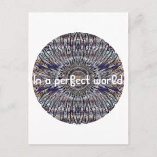 Nirvana .In a perfekt World Post Card Vykort