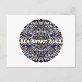 Nirvana .In a perfekt World Post Card Vykort