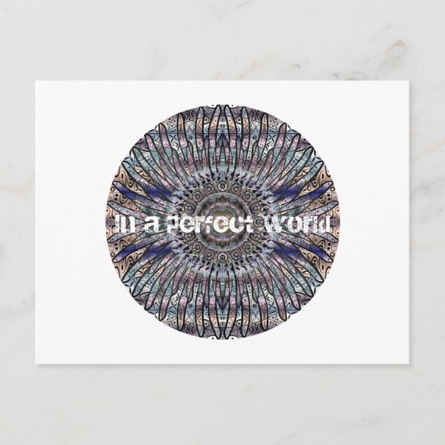Nirvana .In a perfekt World Post Card Vykort (Framsida)