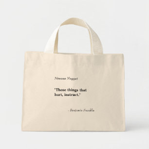 Nirvana Nugget - Bag-mall Mini Tygkasse