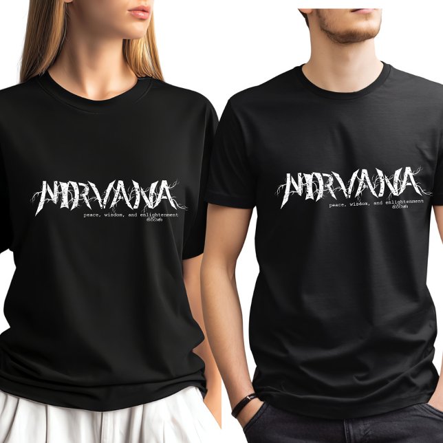 Nirvana - Peace, Wisdom, and Enlightenment  T Shirt (Skapare uppladdad)