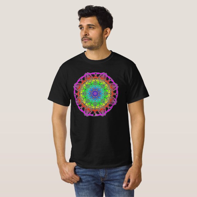 Nirvana Spectra Glyph Tee Shirt (Hel framsida)