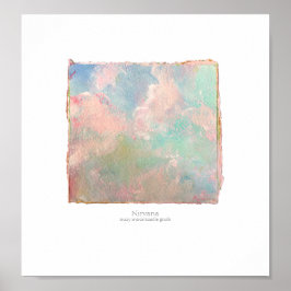 Nirvana-utskrift Poster