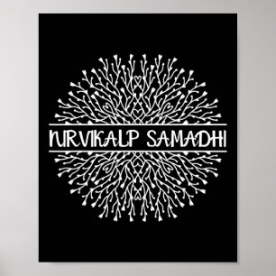 Nirvikalp Samadhi Mandala Helig Fraktal Geometri  Poster