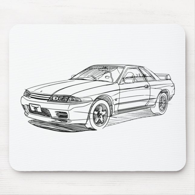 Nis-horisont GTR R32 Musmatta (Framsidan)