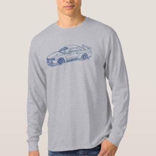 Nis-horisont GTR R34 2000 skissar T Shirt